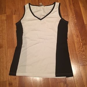 Black and White Tank Top